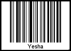 Barcode-Foto von Yesha