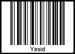 Barcode-Grafik von Yesid