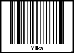 Barcode-Foto von Yllka