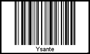 Barcode-Grafik von Ysante