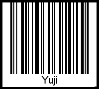 Yuji als Barcode und QR-Code