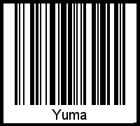 Barcode-Foto von Yuma