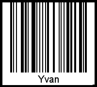 Barcode-Grafik von Yvan