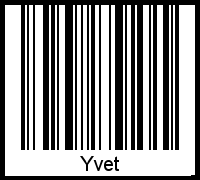 Barcode-Grafik von Yvet