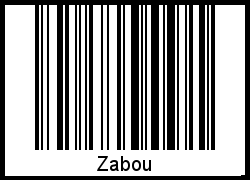 Barcode-Foto von Zabou