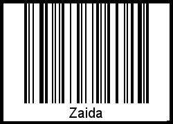 Barcode-Grafik von Zaida