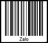 Barcode-Foto von Zalo
