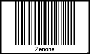 Zenone als Barcode und QR-Code