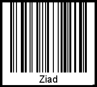 Barcode-Grafik von Ziad