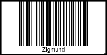 Barcode-Grafik von Zigmund