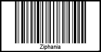 Barcode-Foto von Ziphania