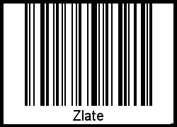 Barcode-Foto von Zlate