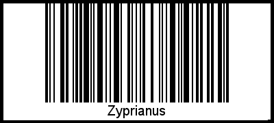 Barcode-Grafik von Zyprianus