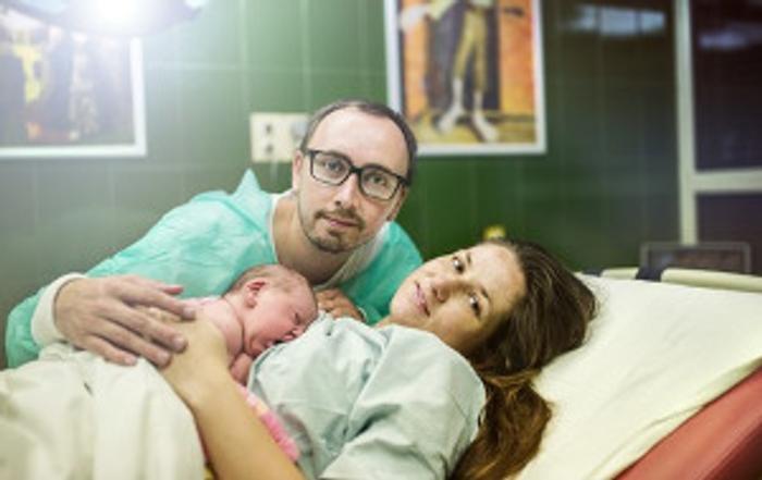 Vorschaubild zu Als Vater bei der Geburt dabei