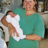 Hebamme Monika Pfaller