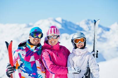 Foto:  Skiurlaub für die ganze Familie