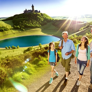 Bild:  Familienurlaub in der Eifel