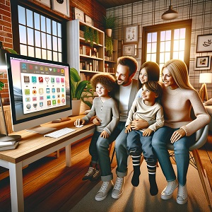 Bild von  Windows-Familienkonten einrichten