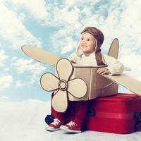 Illustration Mit Baby verreisen