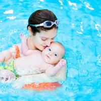 Illustration Ratgeber Babyschwimmen