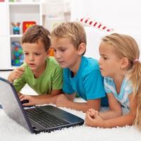 Illustration Kinder bei Online-Spielen schützen