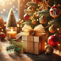 Illustration Glanzvolle Weihnachten