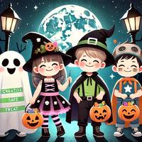 Illustration Kinderkostüme