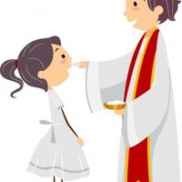 Illustration Die Erstkommunion