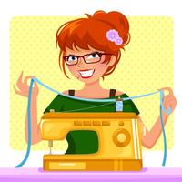 Illustration Das DIY-Prinzip bei Kleidung