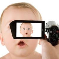 Illustration Neugeborenen-Fotos