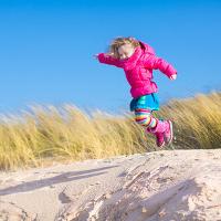 Illustration Inselurlaub in der Nordsee