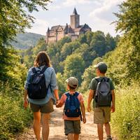 Illustration Familienurlaub in Thüringen