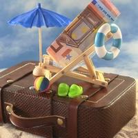 Illustration Günstiger Urlaub mit Kindern