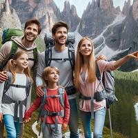 Illustration Familienabenteuer in Südtirol