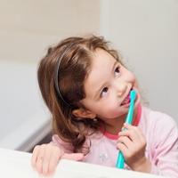 Illustration Kinderzähne richtig putzen