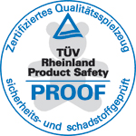 Prüfsiegel TÜV Rheinland