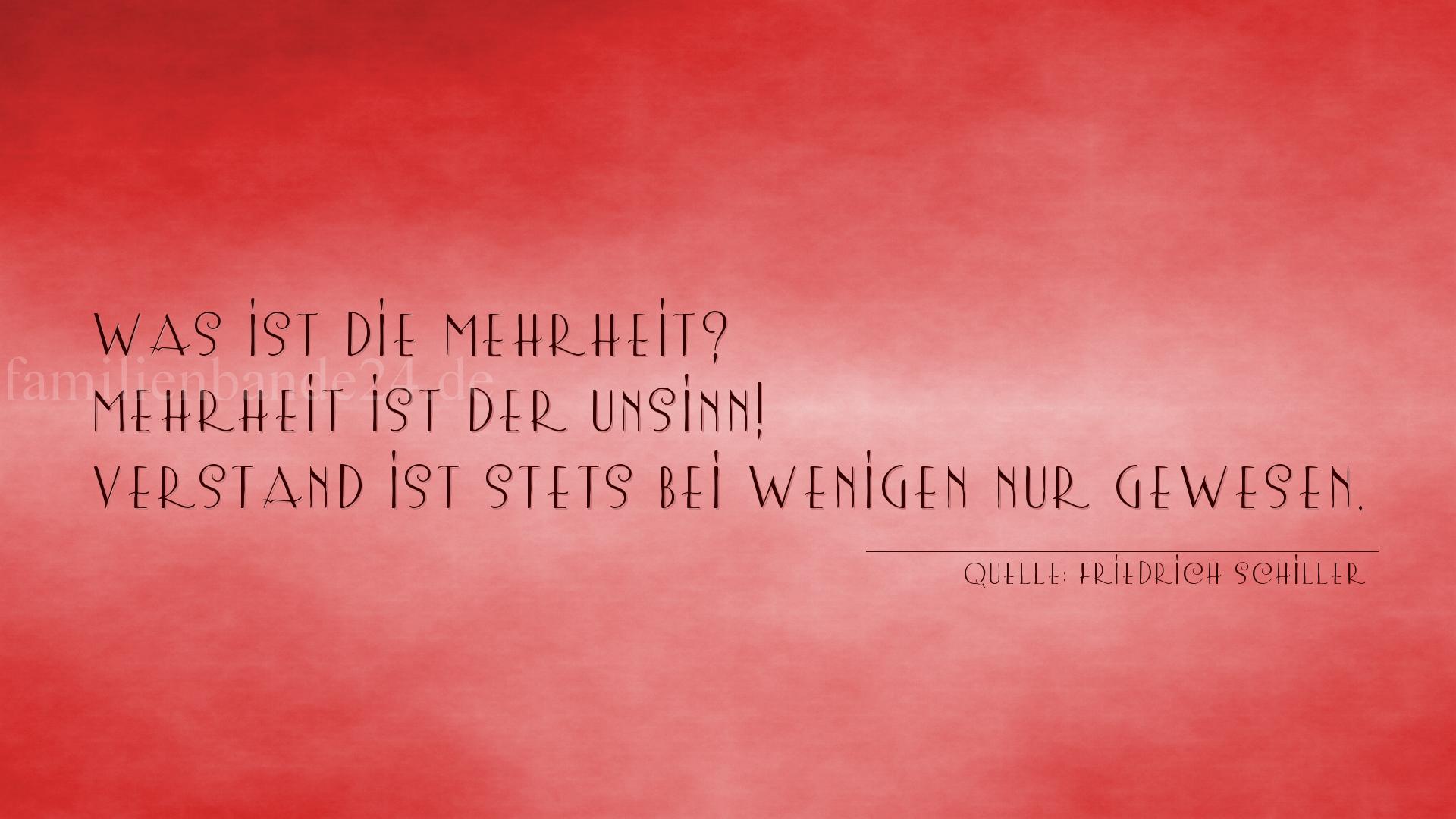 Thumbnail  zu Aphorismus  No. 1209  (von Friedrich Schiller)