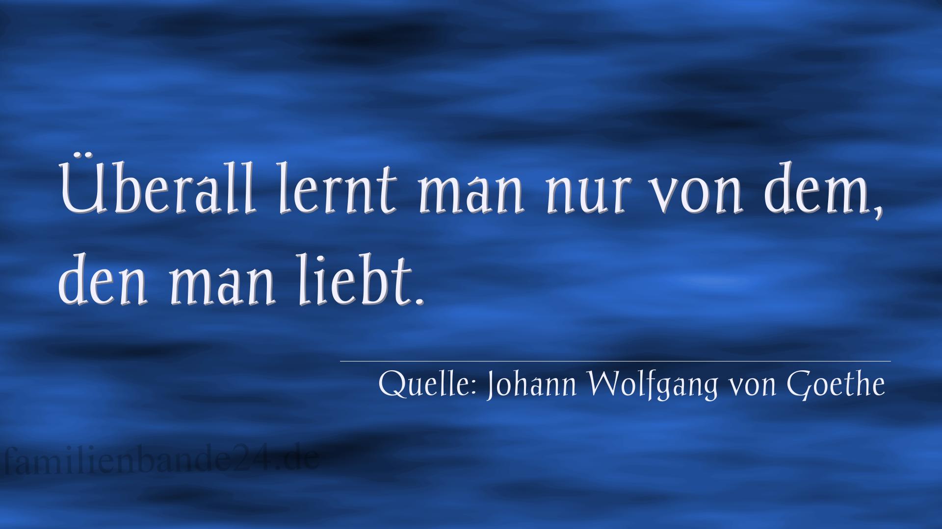 Thumbnail  für Spruch  No. 360  (von Johann Wolfgang von Goethe)